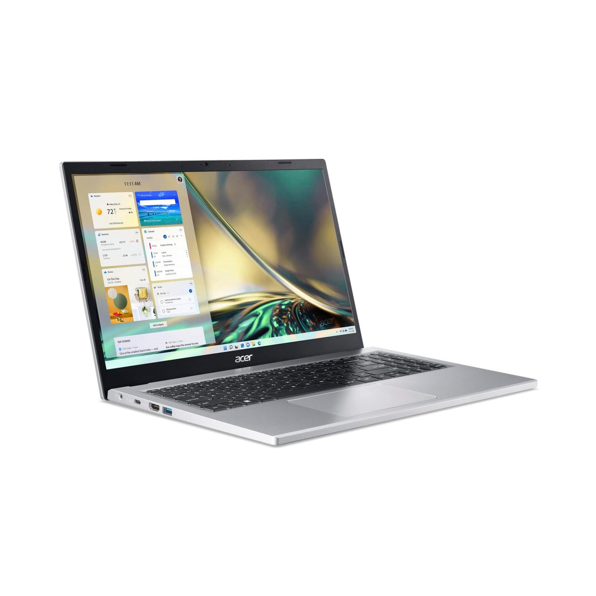 Acer Aspire 3 A315-24P-R7VH Slim Laptop | 15.6" Full HD | AMD Ryzen 3 7320U Quad-Core | AMD Radeon Graphics | 8GB LPDDR5 | 128GB NVMe SSD | Wi-Fi 6 | Windows 11 Home