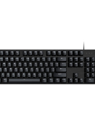 Logitech G413 SE Full-Size Mechanical Gaming Keyboard - Backlit Keyboard with Tactile Mechanical Switches, Anti-Ghosting, Compatible with Windows, macOS - Black Aluminum