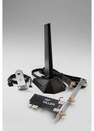 Intel Killer AX1675 IEEE 802.11ax Bluetooth 5.3 Tri Band Wi-Fi/Bluetooth Combo Adapter for Desktop Computer