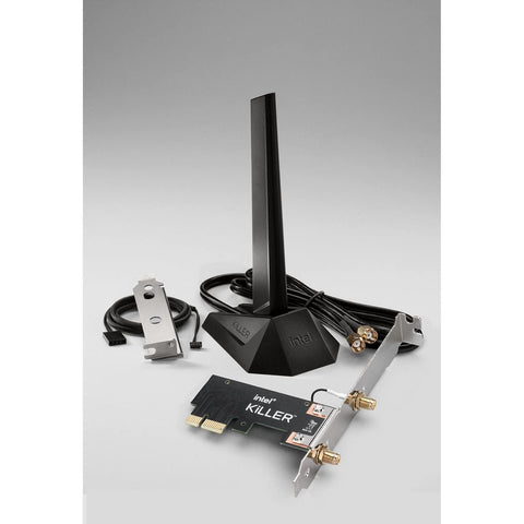 Intel Killer AX1675 IEEE 802.11ax Bluetooth 5.3 Tri Band Wi-Fi/Bluetooth Combo Adapter for Desktop Computer