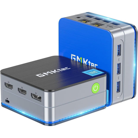 GMKtec Mini PC Intel Core i3-10110U Processor 8GB DDR4 256GB SSD | i226-V RJ45 Ethernet Desktop Computer 4K Dual/ 4X USB3.2/ WiFi 6 BT5.2/ Nucbox G3 Pro