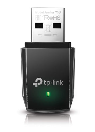 TP-Link AC1300 USB WiFi Adapter(Archer T3U)- 2.4G/5G Dual Band Wireless Network Adapter for PC Desktop, MU-MIMO WiFi Dongle, USB 3.0, Supports Windows 11, 10, 8.1, 8, 7, XP/Mac OS X 10.9-10.14