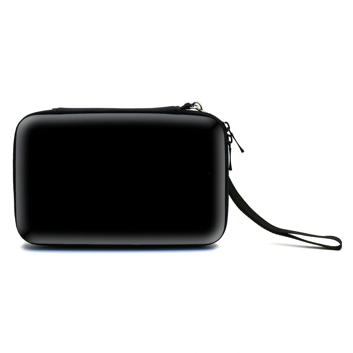 ADVcer 3DS Case, EVA Waterproof Hard Shield Protective Carrying Case with Detachable Hand Wrist Strap Compatible with Nintendo New 3DS, 3DS, 2DS XL or DSi, DS Lite, Black