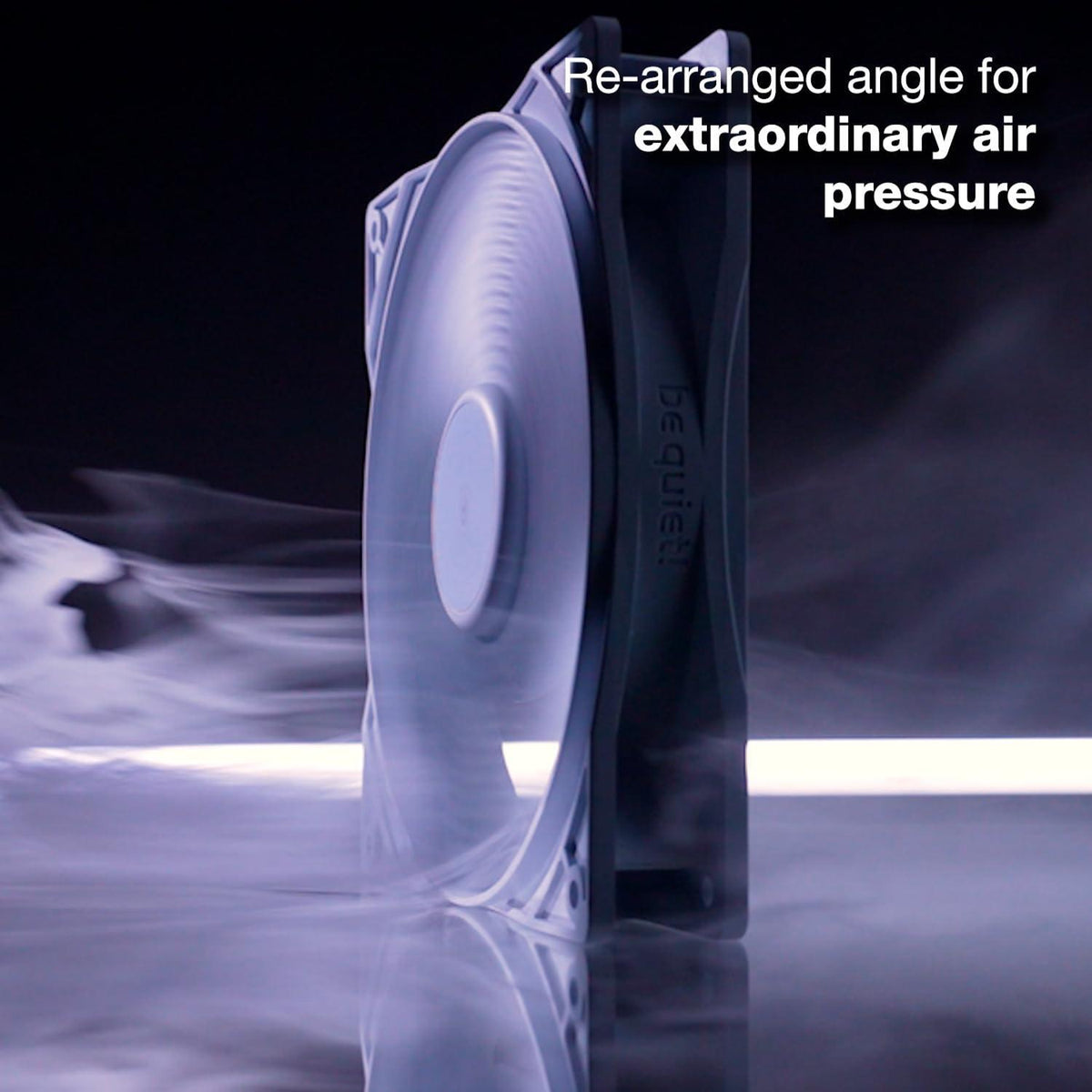 be quiet! Pure Wings 3 140mm PWM White Fan | High top-end Speed | Low Minimum RPM | Optimized Fan Frame | Extraordinary air Pressure | White | BL112