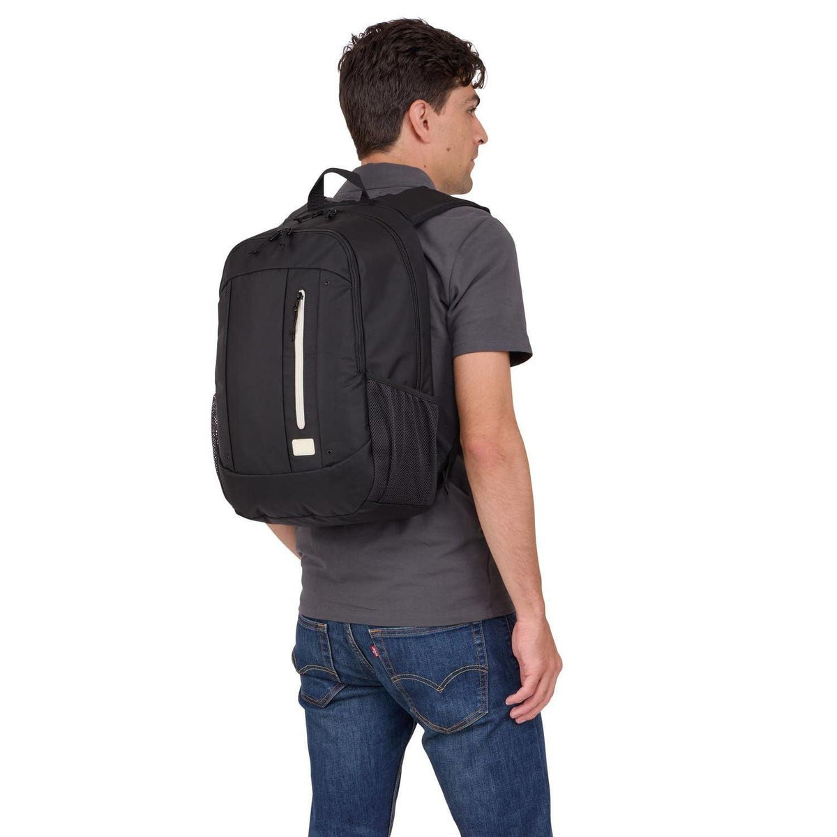 Case Logic - Accessories yellow recycled backpack 15.6 in black