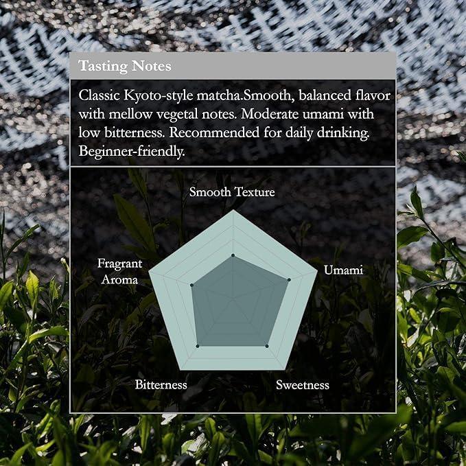 Naoki Matcha Superior Ceremonial Blend – Authentic Japanese First Harvest Ceremonial Grade Matcha Green Tea Powder from Uji, Kyoto (100g / 3.5oz)