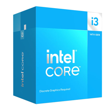 Intel« CoreTM i3-14100F Desktop Processor 4 cores (4 P-cores  0 E-cores) 4.7 GHz