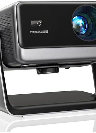 Goodee Viedo Projector With Wifi And Bluetooth, Smart Movie System/ Dolby Audio/ Auto Focus & Keystone Portable Projector, 4k Video Decode & 1080p Native For Home Theater / Outdoor