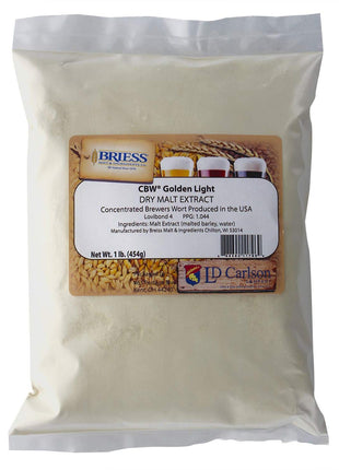 Briess - 812322 - Dry Malt Extract - Golden Light - 1 lb.