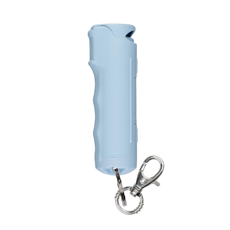 SABRE Pepper Spray - Fast Flip Top, Snap-Clip Keychain, Easy to Use & Carry, Maximum Police Strength OC Spray With UV Dye For Self Defense, 10 Second Spray Time, Finger Grip for Faster Aim,0.54 fl oz