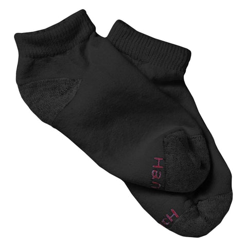 Hanes womens 10-pair Value Pack Low Cut athletic socks, Black, 8 12 US