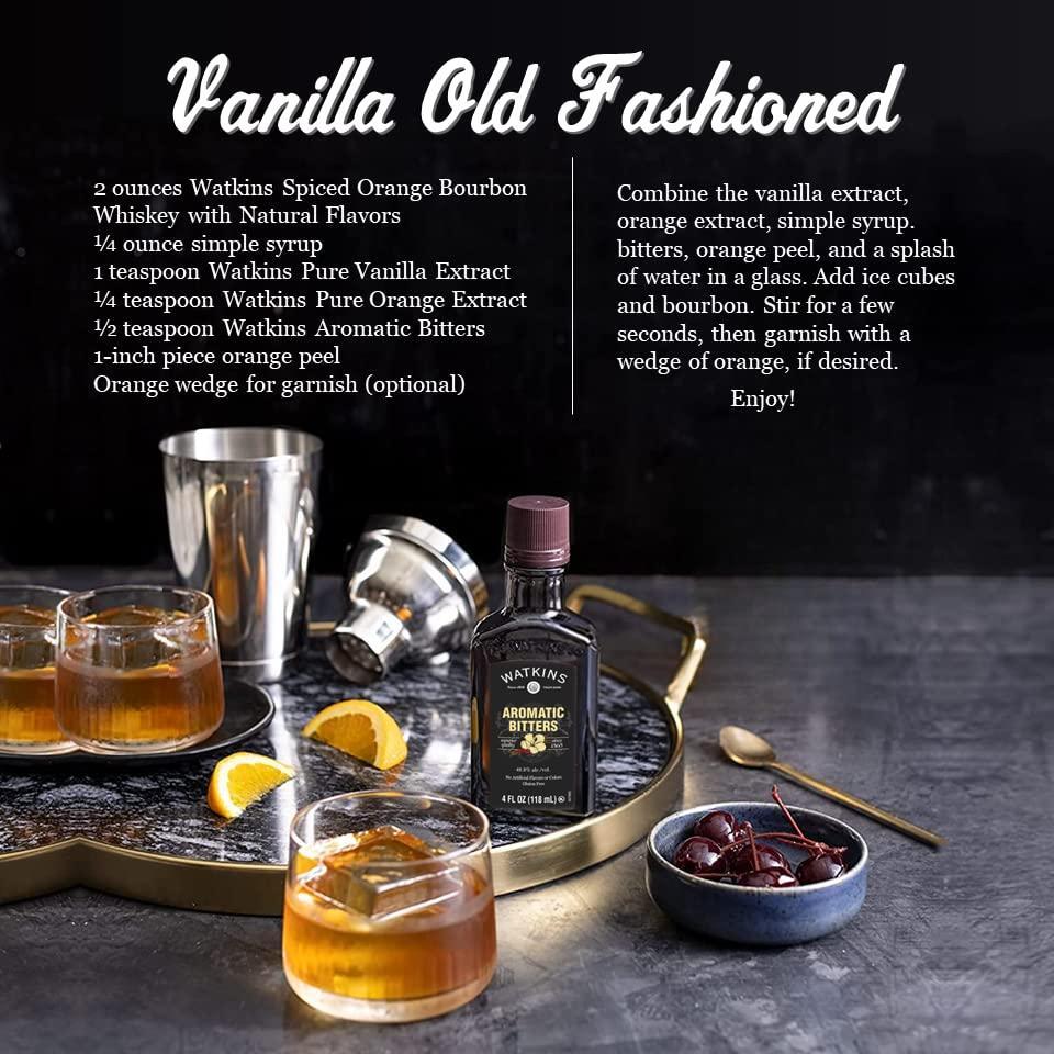 Watkins Aromatic Cocktail Bitters, 4 Oz.