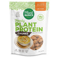Plant Basics - Hearty Plant Protein - Unflavored Chunks, 1 lb, Non-GMO, Gluten Free, Low Fat, Low Sodium, Vegan, Meat Substitute