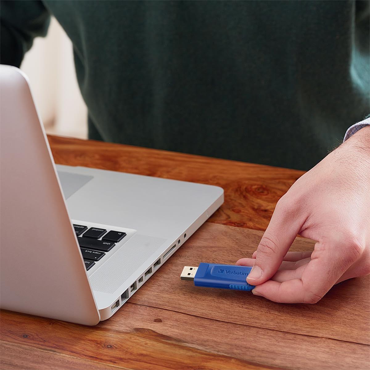 Verbatim 64GB USB Flash Drive - Blue