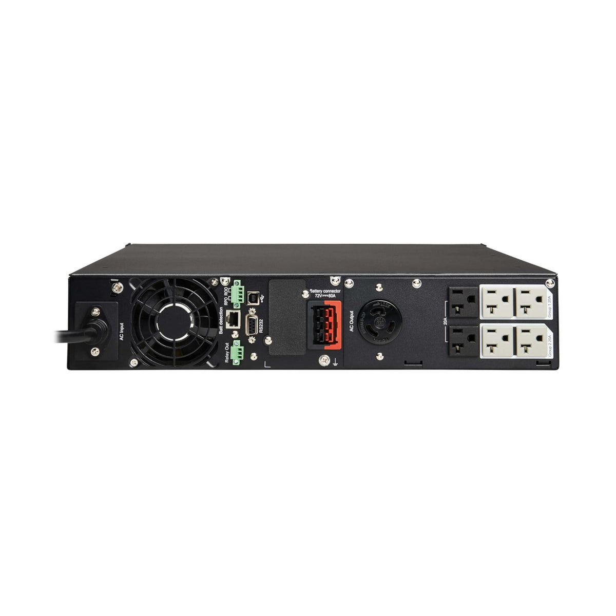 Eaton Tripp Lite Series 2200VA Smart UPS Back Up, Sine Wave, 1920W, 7 Outlets, 2U Rackmount, Extended Run & Network Card Option, LCD, USB, DB9, 3-Year Warranty & $250,000 Insurance (SMART2200RMXL2U)