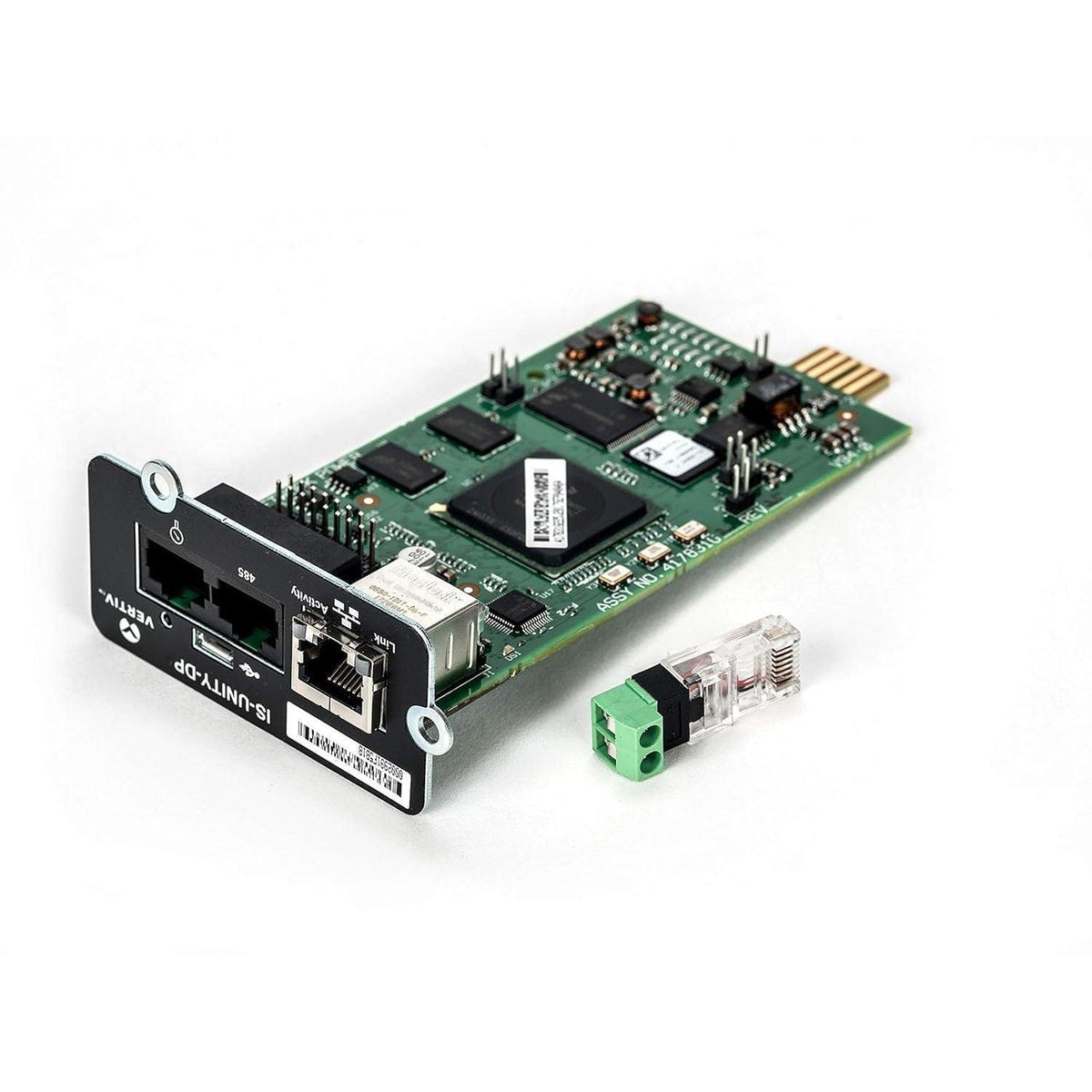 Vertiv Liebert IntelliSlot Unity-DP - Network Card |Remote Monitoring Adapter | Dual Protocol (IS-UNITY-DP)
