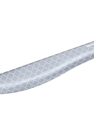 Fellowes PlushTouch Keyboard Wrist Rest 18 1/8 x 3 3/16 x 1 Gray/White Lattice FEL9549801