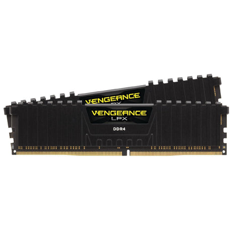 CORSAIR Vengeance LPX DDR4 RAM 32GB (2x16GB) Up to 3200MHz CL16-20-20-38 1.35V Intel XMP AMD EXPO Computer Memory – Black (CMK32GX4M2E3200C16)