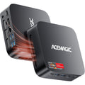 ACEMAGICIAN Kron Mini K1 Mini PC Gaming, AMD Ryzen 5 7430U (equiv to 5850U, 6C/12T, Up to 4.3Ghz), 16GB DDR4 512GB SSD Mini PC Computers Micro Desktop PC 4K Triple Display WiFi6 BT5.2