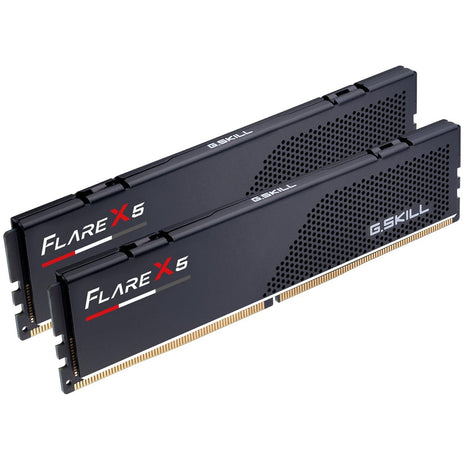 G.SKILL Flare X5 Series DDR5 RAM (AMD EXPO) 32GB (2x16GB) 6000MT/s CL28-36-36-96 1.40V Desktop Computer Memory U-DIMM - Matte Black (F5-6000J2836G16GX2-FX5)
