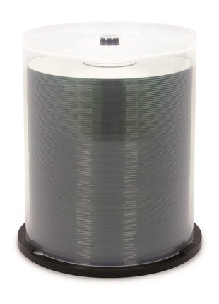 Verbatim CD-R 700MB 52X Shiny Silver Silk Screen Printable, Hub Printable - 100pk Spindle