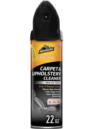 Armor All Carpet and Upholstery Cleaner Spray , Car Upholstery Cleaner for Tough Stains, 22 Fl Oz, 1 Count (Pack of 1)