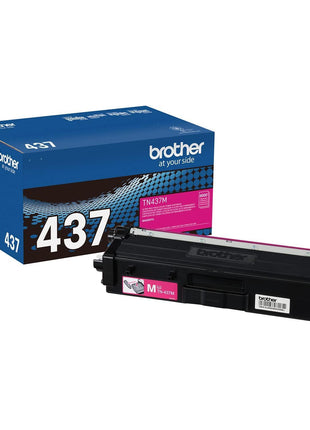 Brother Genuine TN437M Ultra High Yield Magenta Toner Cartridge