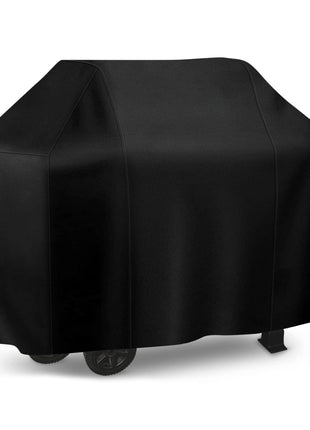 i COVER Grill Cover, 58 inch BBQ Grill Cover for Outdoor Grill, Anti-UV & Fade Resistant Gas Grill Cover, Waterproof Barbecue Grill Covers for Weber, Char-Broil, Nexgrill and More, Black