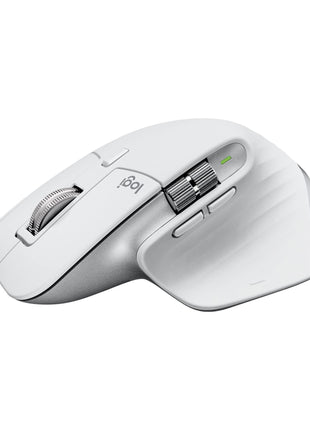 Logitech MX Master 3S Wireless Mouse Standard Edition with Logi Bolt USB Receiver, Ultra-Fast Scrolling, Ergo, 8K DPI, Track on Glass, Quiet Clicks, USB-C, Bluetooth, Windows, Linux, Chrome- Pale Grey