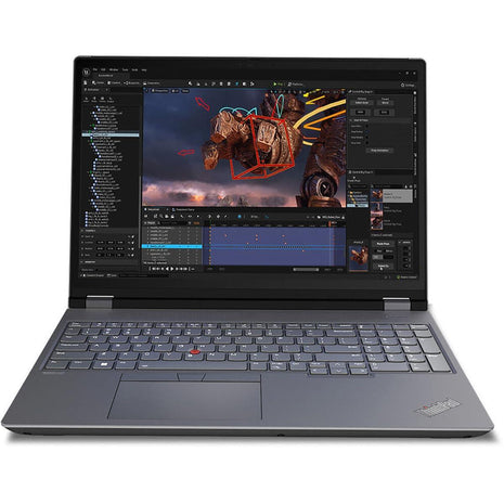 Lenovo ThinkPad P16 Gen 2 21FA002TUS 16 inch Mobile Workstation - WQXGA - 2560 x 1600 - Intel Core i7 13th Gen i7-13700HX Hexadeca-core (16 Core) - 32 GB Total RAM - 1 TB SSD - Villi Black, Storm Gray