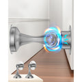 Door Stoppers, Magnetic Door Stop, Stainless Steel, 2 Pack Magnetic Door Catch, Double-Sided Adhesive Tape, No Drilling, Screws for Stronger Mount, Hold Your Door Open, for Wide Doors