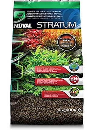Fluval 12694 Plant and Shrimp Stratum for Freshwater Fish Tanks, 8.8 lbs. 芒聙聯 Aquarium Substrate for Strong Plant Growth, Supports Neutral to Slightly Acidic pH