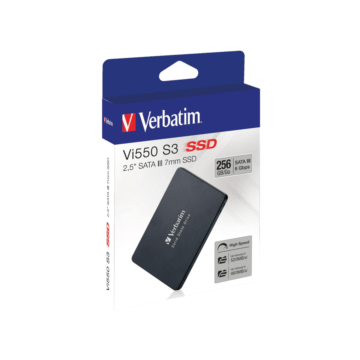 Verbatim 256GB Vi550 2.5" Internal Solid State Drive SSD SATA III Interface with 3D NAND Technology