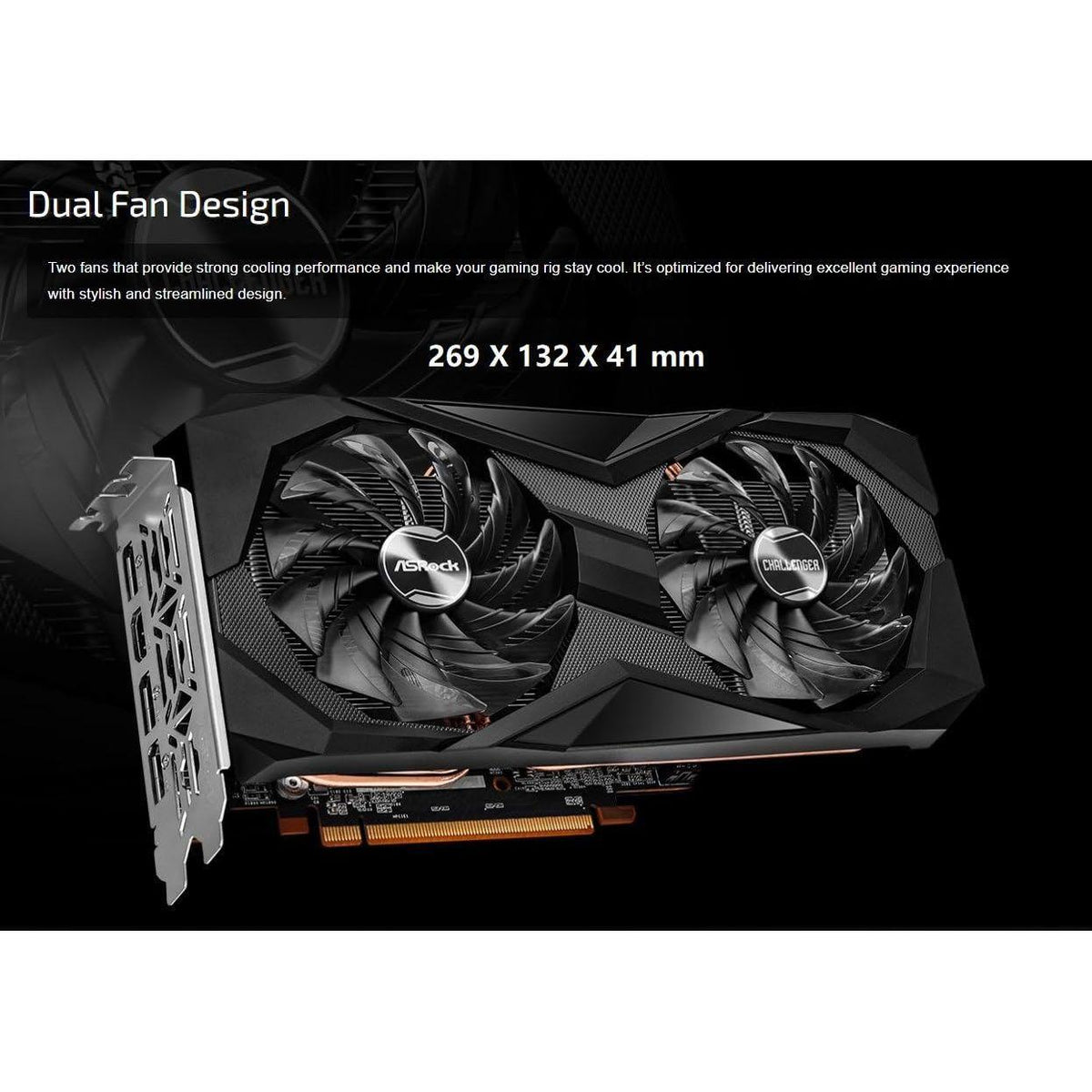ASRock RX 6600 8GB CLD Challenger D gddr6