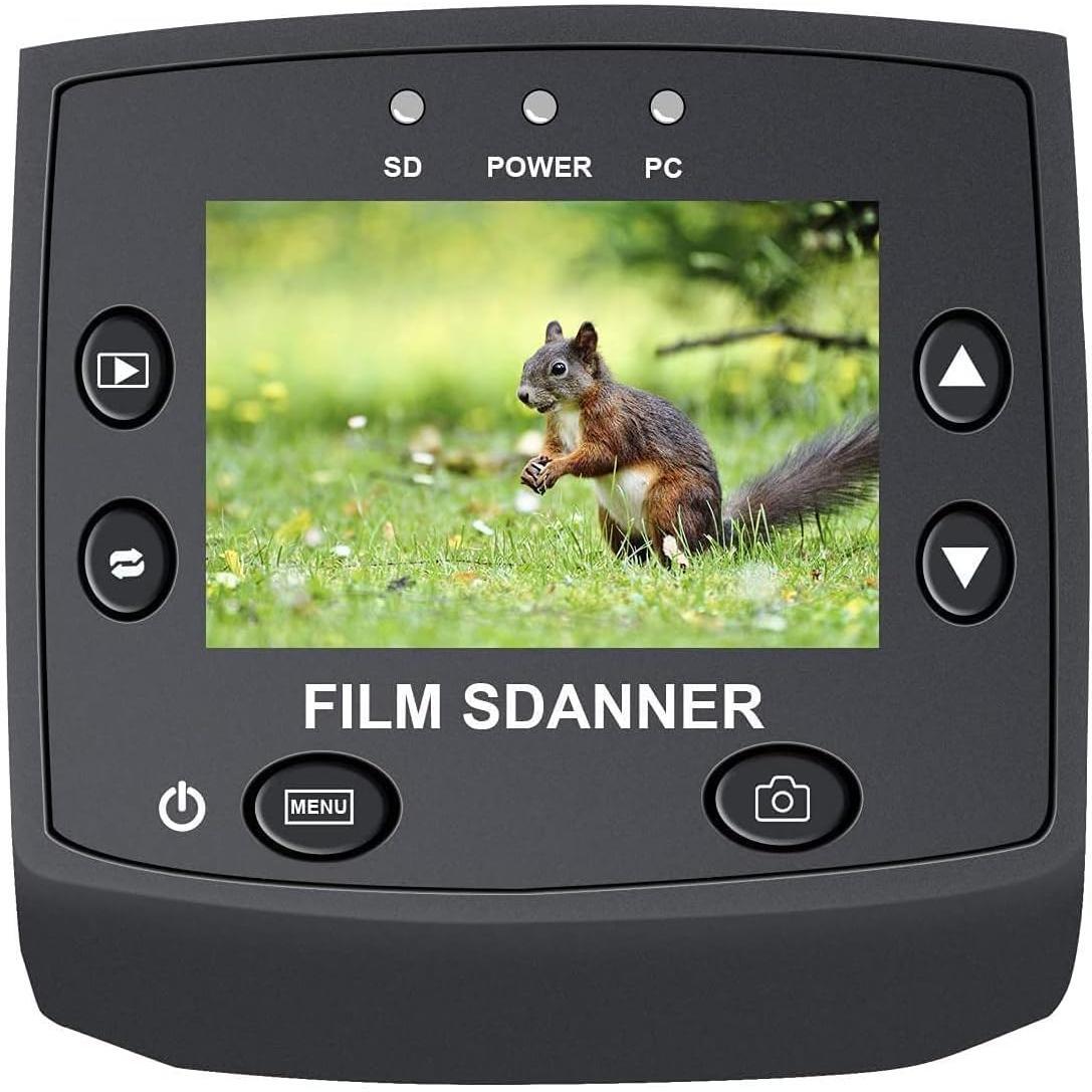 DIGITNOW! 135 Film Negative Scanner High Resolution Slide Viewer,Convert 35mm Film &Slide to Digital JPEG Save into SD Card, with Slide Mounts Feeder No Computer/Software Required