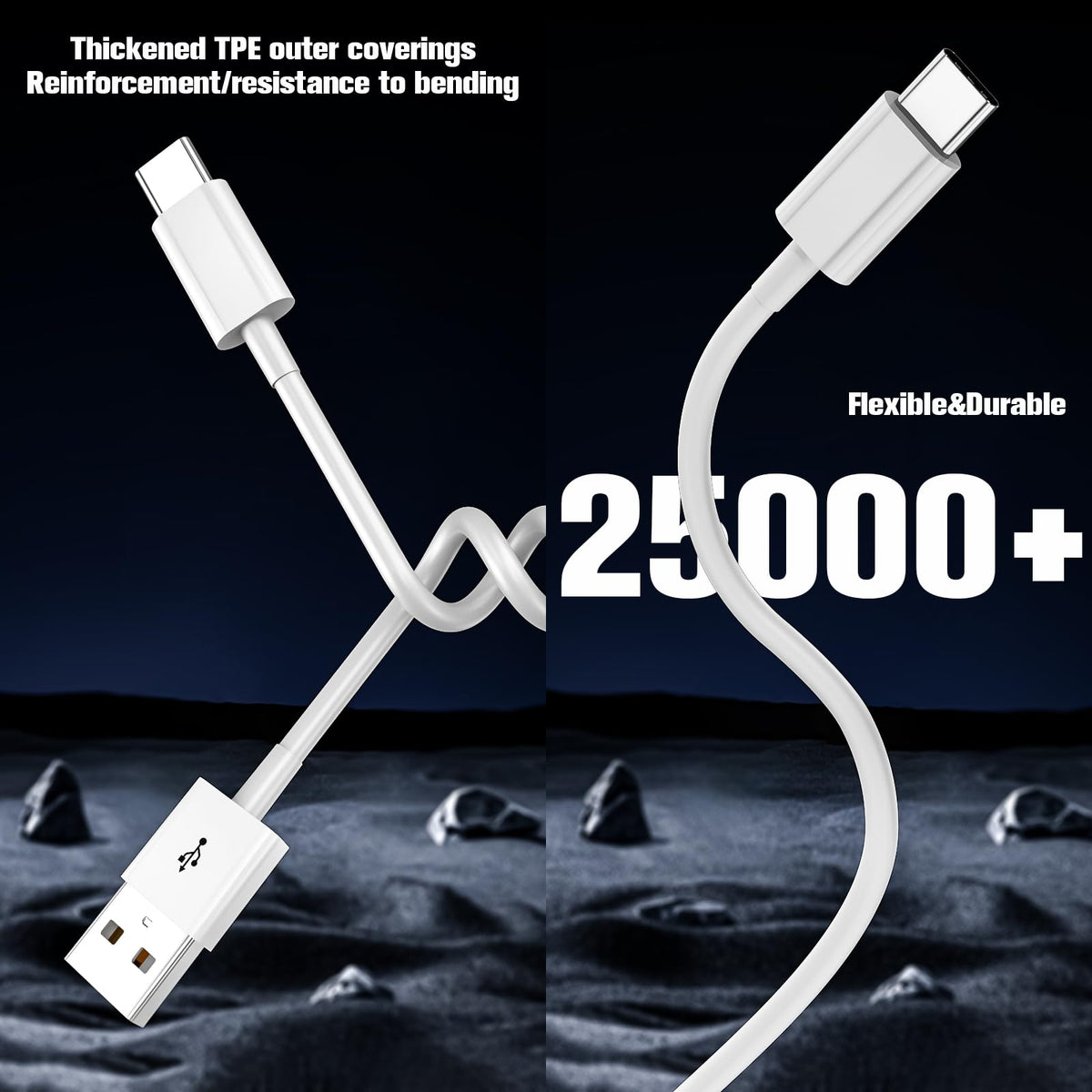 Car Carplay Cable for iPhone 17/16/15,iPhone 16/15 Plus17/16/15 Pro 17/16/15Pro Max charger ,USB A to USB C for Carplay USB C Cord, iPad USB C Cable 10th, iPad Air Car Charger Cable Cord 3FT (White)