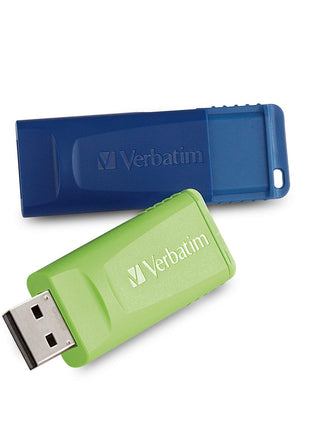 Verbatim Store 'n' Go USB Flash Drive 2.0, 32GB, Multi (Pack of 2)