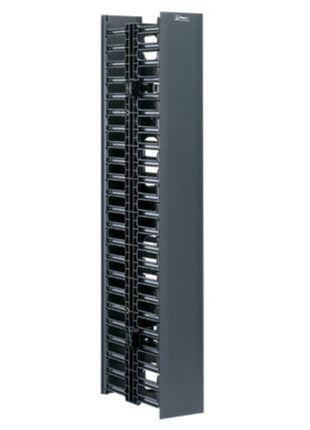 Panduit WMPV22E Vertical Cable Management, Black, 22 RU
