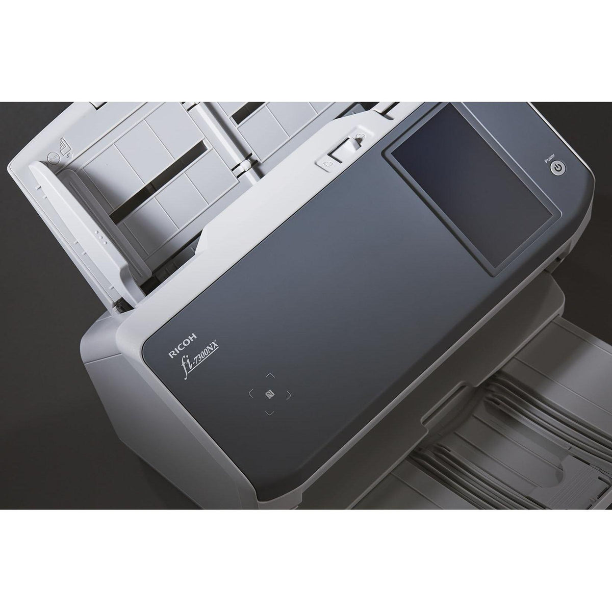 RICOH fi-7300NX Professional Network Enabled Document Scanner with Color Touchscreen