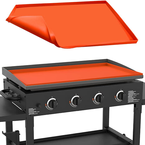 36 inch Silicone Griddle Mat for Blackstone 36 Inch Grill, Heavy Duty Food Grade Silicone Griddle Cover, Protect Your Grill from Dirt & Rust All Year Round