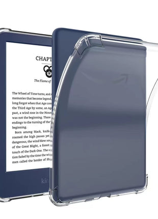 Clear Case for 6 inch Kindle 12th/11th Generation 2024/2022, [Reinforced Corners] Transparent Thin Slim Soft Protective TPU Cover for Kindle 11th/12th Gen