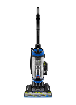 Bissell CleanView Swivel Vacuum, Triple Action Brush Roll, 3836 | Multi-cyclonic suction; extension wand; easy-empty dirt tank; swivel steering for maneuverability