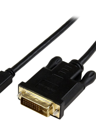 StarTech.com 6ft (1.8m) Mini DisplayPort to DVI Cable - Active Mini DP to DVI Adapter Cable - 1080p Video - mDP 1.2 to DVI-D Single Link - mDP or Thunderbolt 1/2 Mac/PC to DVI Monitor (MDP2DVIMM6BS)