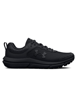 Under Armour Boys' Grade School Assert 10, (002) Black/Black/Black, 6, US