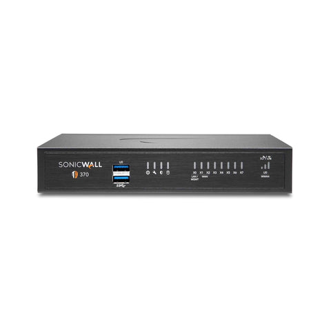 Sonicwall TZ370 Secure Upgrade Plus - 3YR Advanced Edition (02-SSC-6821) | TZ370 Network Security Appliance with 3 Year Advanced Protection Service Suite | Next-Generation Firewall