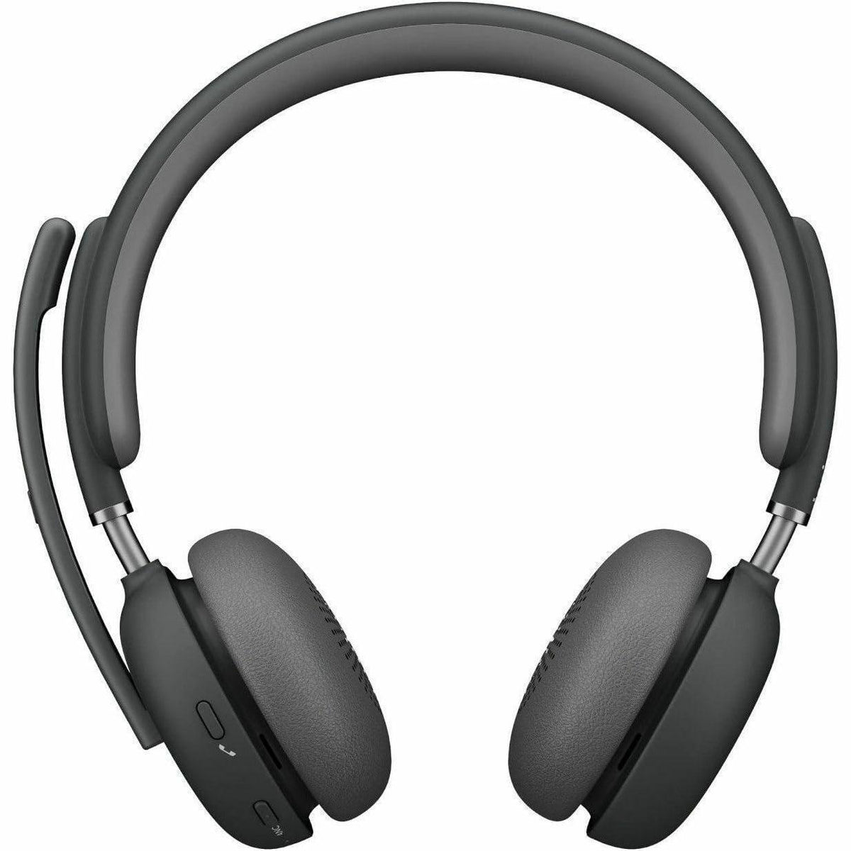 Logitech Zone Wireless 2 Premium Noise Canceling Headset with Hybrid ANC, Certified for Microsoft Teams Over Native Bluetooth and Fast Pair, Engineered for Intel Evo laptops, Graphite