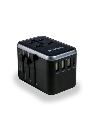 Verbatim 49546 Travel Adapter 61w Adap Universal Adapter Usb-c Usb-a