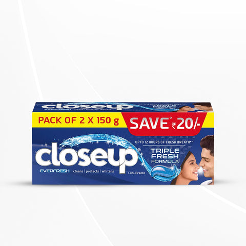 Closeup Cool Breeze Toothpaste| Instant Freshness | 300g