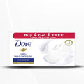 Dove Cream Beauty Bathing Bar Nourished Skin with Moisturising Cream & Serum, 125g Pack of 5