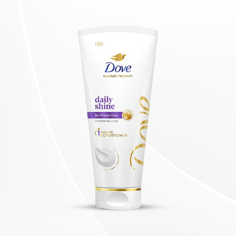 Dove Daily Shine Hair Conditioner With Nutritive Serum For Smooth & Shiny Hair, 175 Ml